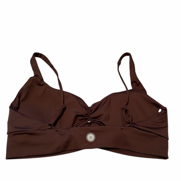 Sommer Ray- Crossover Hem Cinched Front Bra/Workout Top/Bikini-Size Large - Picture 3 of 9